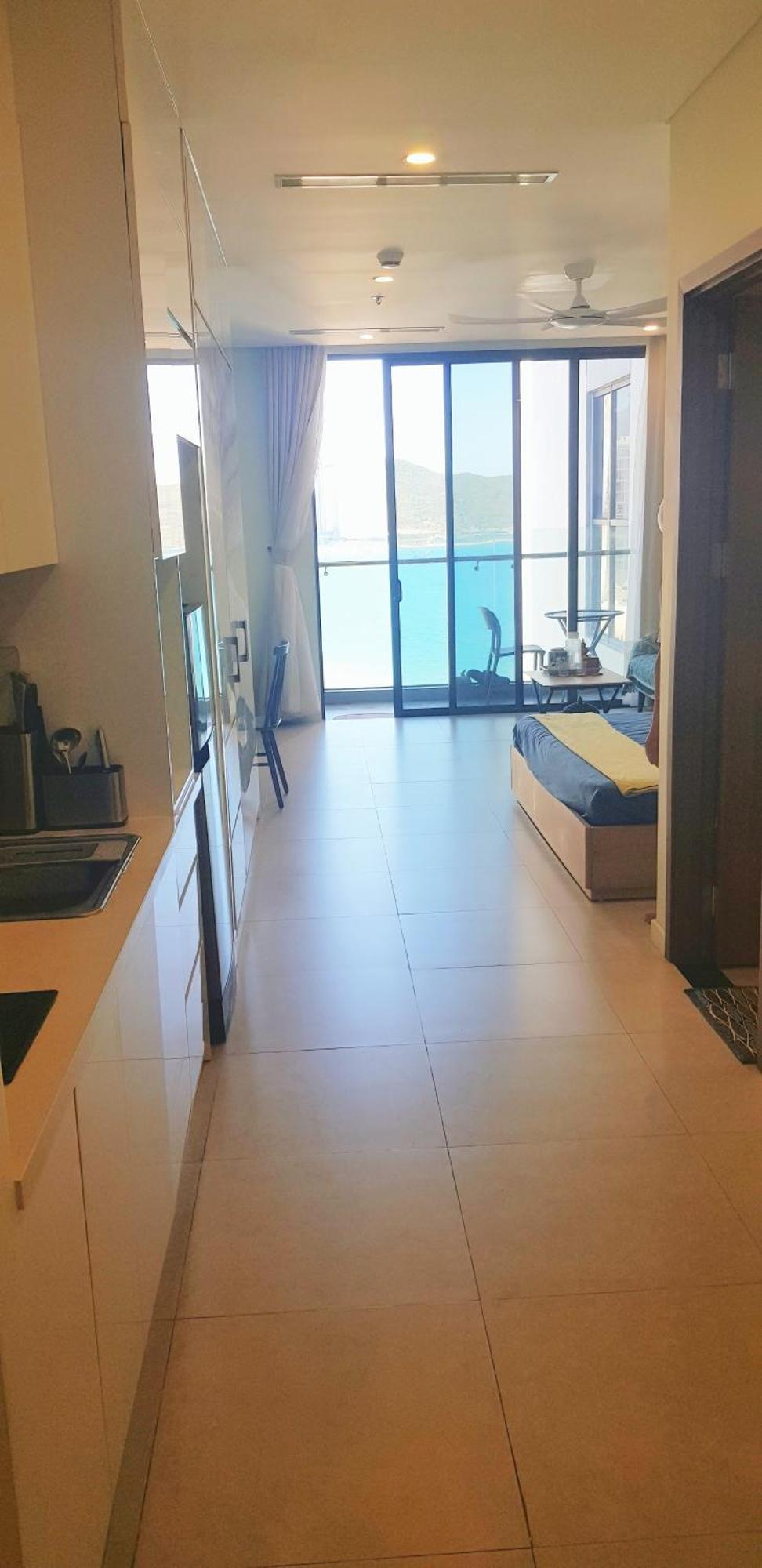 Beachfront Scenia Bay Apartment На Транг Екстериор снимка